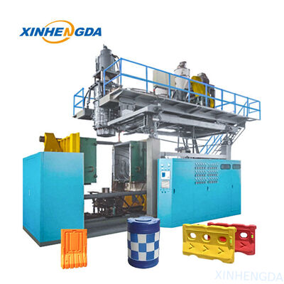 High Speed Custom Blow Molding Machine For HDPE Plastic Road Barrier