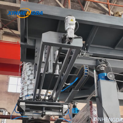 500L Stable 4 Layer Plastic Molding Device Low Noise Auto Extrusion Blow Molding Machine