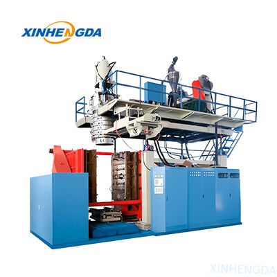 2000L Automatic Extrusion Blow Molding Machine 1-8 Layers Energy Saving