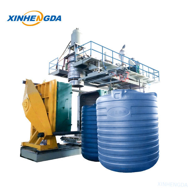 Smooth Or Textured Extrusion Moulding Machine 2000L Hdpe Plastic Blow Molding Machine