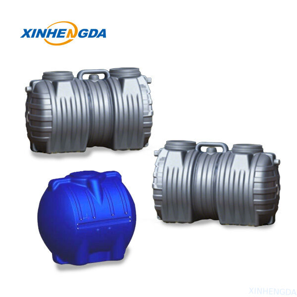 Stretch Road Barrier Blow Molding Machine For 500L- 5000L Plastic Water Barrels