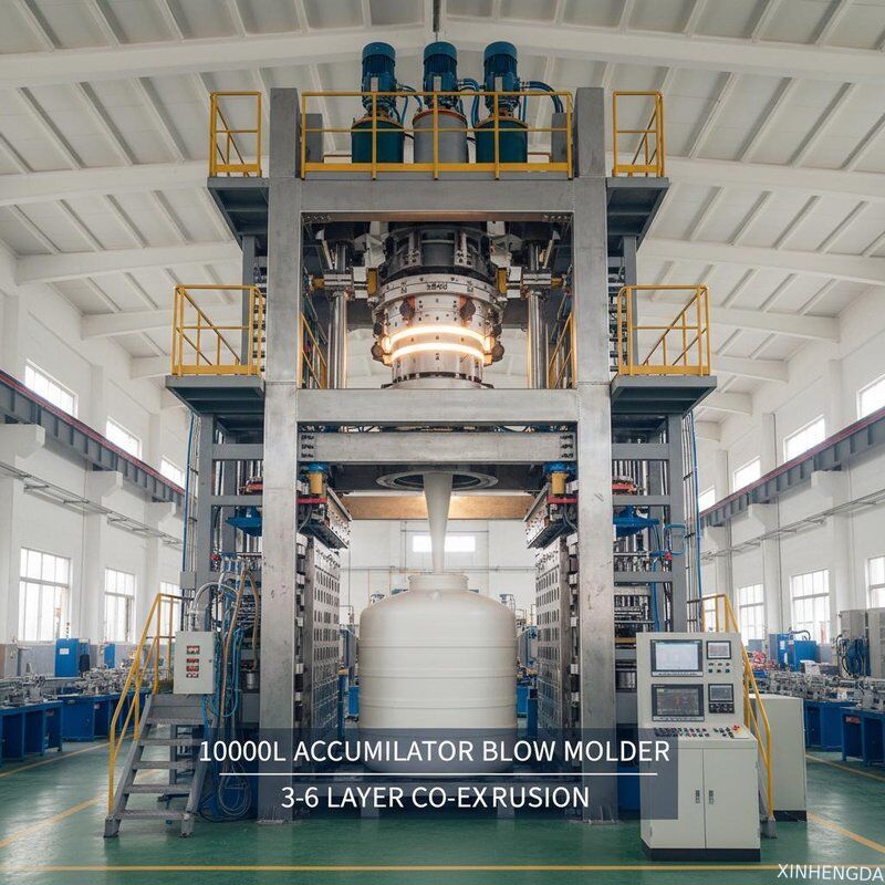 10000L Water Tank Accumulator Blow Molder with 3~6 Layer Co-extrusion Structure