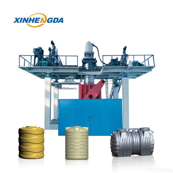 3-6 Ply Coextrusion Accumulator Blow Molder for 10000L Water Tank drum molding line