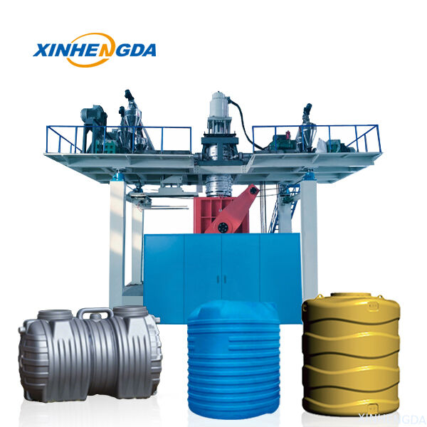 Plastic Extrusion Blow Moulding Machine 2000L Energy Saving Blow Molding Device