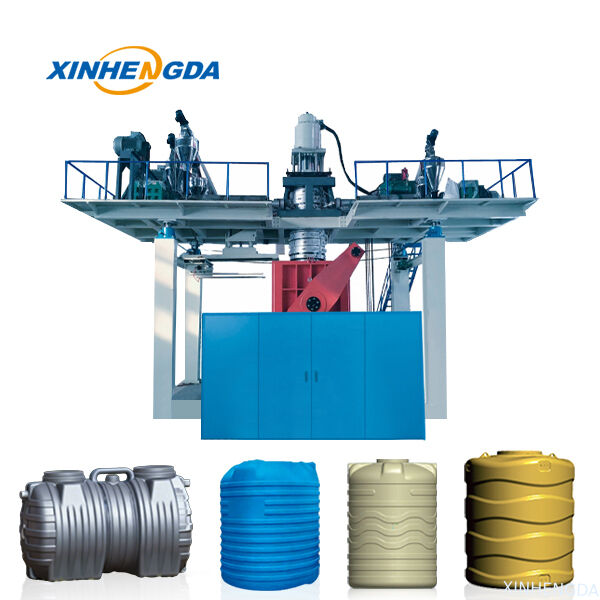 Plastic Extrusion Blow Moulding Machine High Capacity 10000L 3-6 Ply Co-extrusion Water Tank Maker