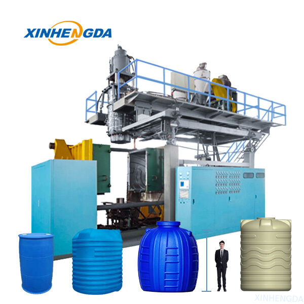 HDPE Plastic Blow Molding Machine Efficient Molding Long Service Life