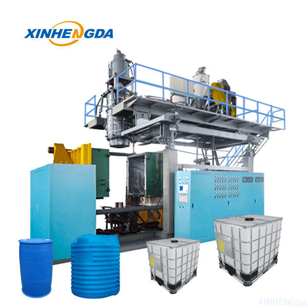 Double Ring Drum Blow Molding Machine High Efficiency Corrosion Resistant