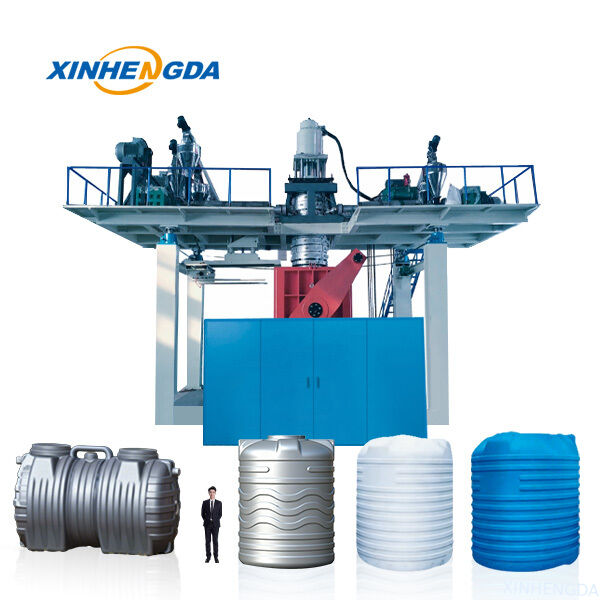 Accumulator head blow molding machine, energy-saving auto 2000L plastic tank equipment