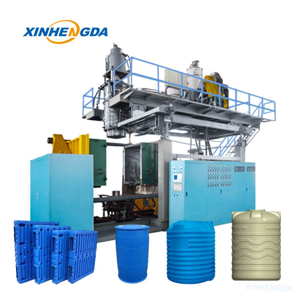 Energy Saving PE Blow Molding Machine Easy Operation For Road Barrier & Plastic Barrels