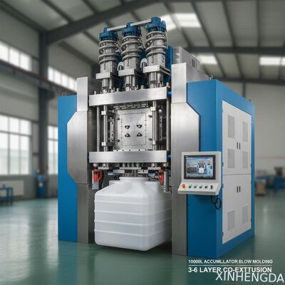 10000L Accumulator Blow Molding Machine – High-Capacity Water Tank Moulding Solution with 3–6 Layer Co-Extrusion